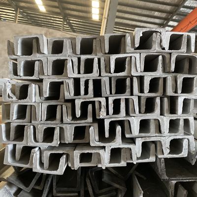 Sandblasting AISI 201 Stainless Steel U Profile 60x38x4mm Channel