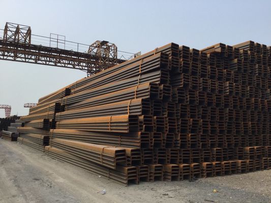 JIS 5528 Hot Rolled Steel Sheet Pile 1095 Steel Plate 80m